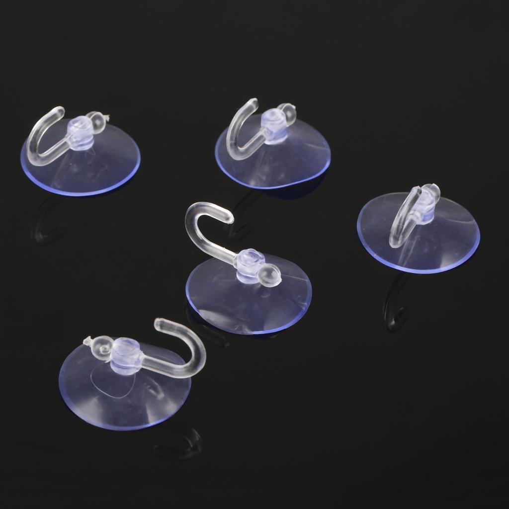 20Pcs Transparent Sucker Suction Cups Strong Vacuum Suckers Hook Hanger For Window Kitchen Bathroom Doll Toy Fridge 25/30/35mm