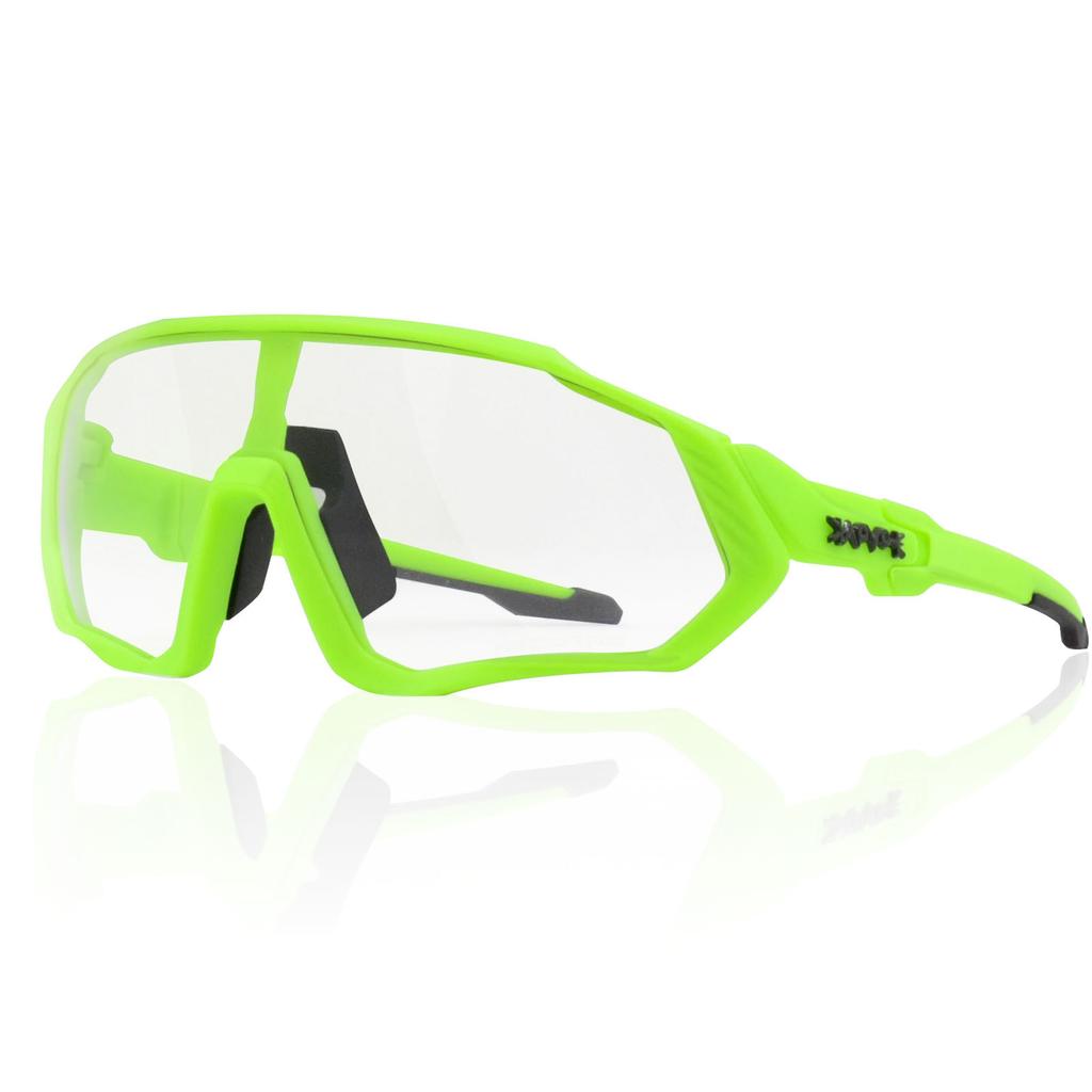 Color-changing cycling glasses with myopia running sports bicycle driving windproof eye protection