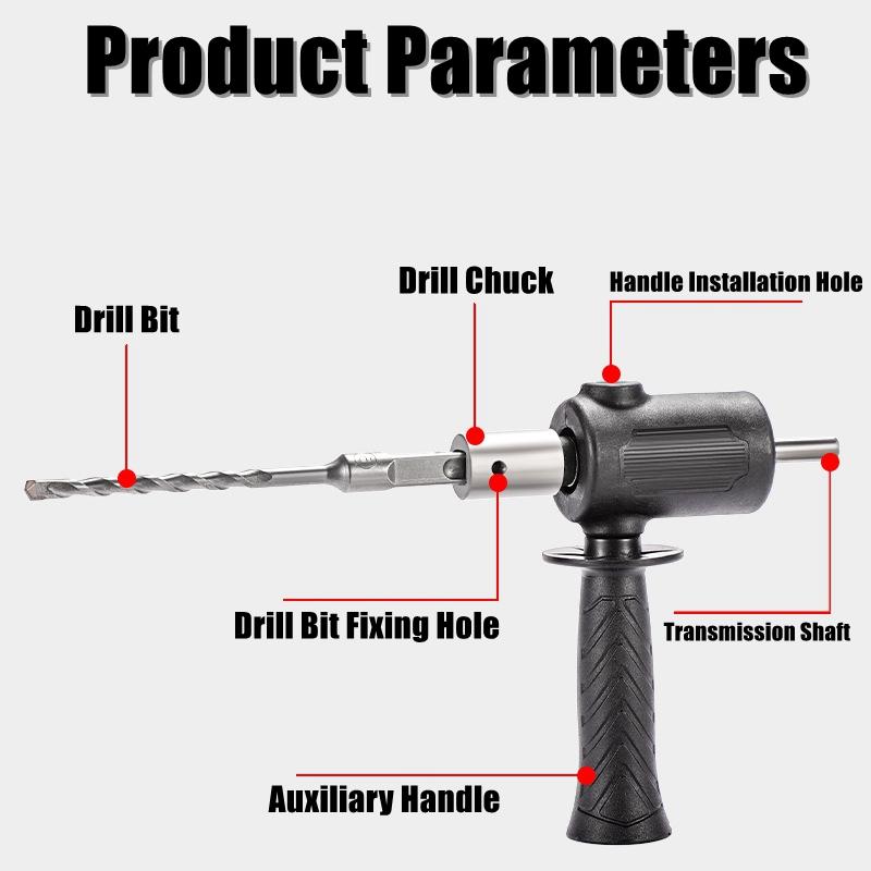 Portable Electric Drill To Electric Hammer Adapter Converter Multifunction Electric Drill Power Tool Accessories Conversion Head