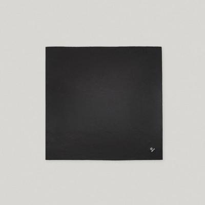 LEUNI Satin Hair Scarf_Black