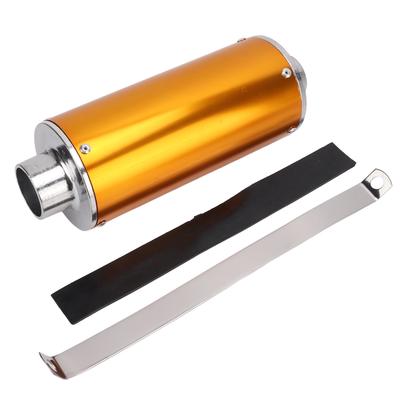 Silenciador de Escape Big Bore Motocicleta Silenciador de Ruído Tubo Ponta Montagem Substituição para XR50 CRF50