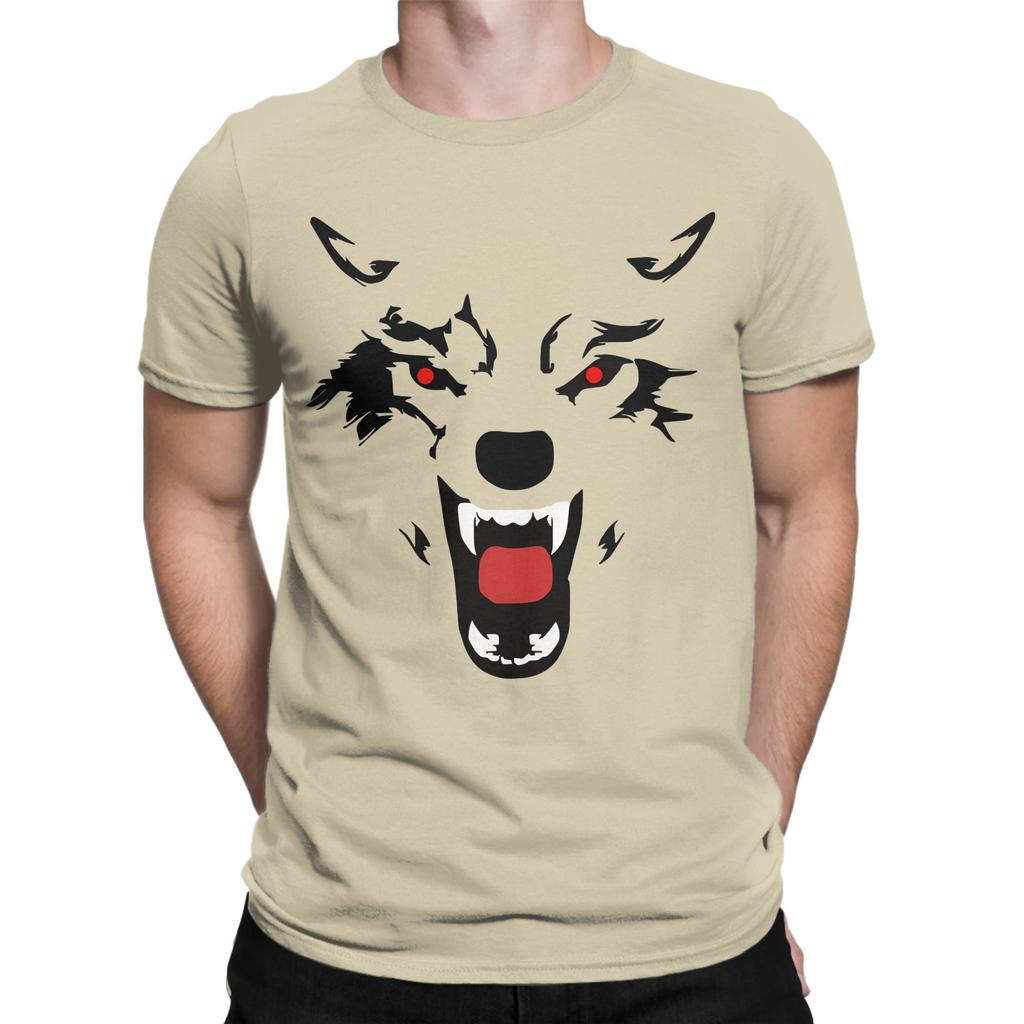 Wolf Novelty 100 Cotton Tshirt Dont Wake The Beast Tops Tees For Unisex