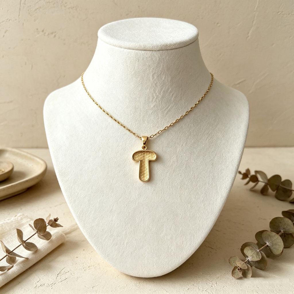 Trendy Modern Minimalist 26-Letter Cute Design Necklace