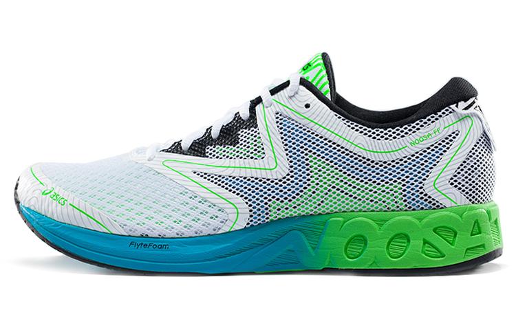 Men's Sneakers Asics Noosa FF Low top Running Shoes Men's White Green