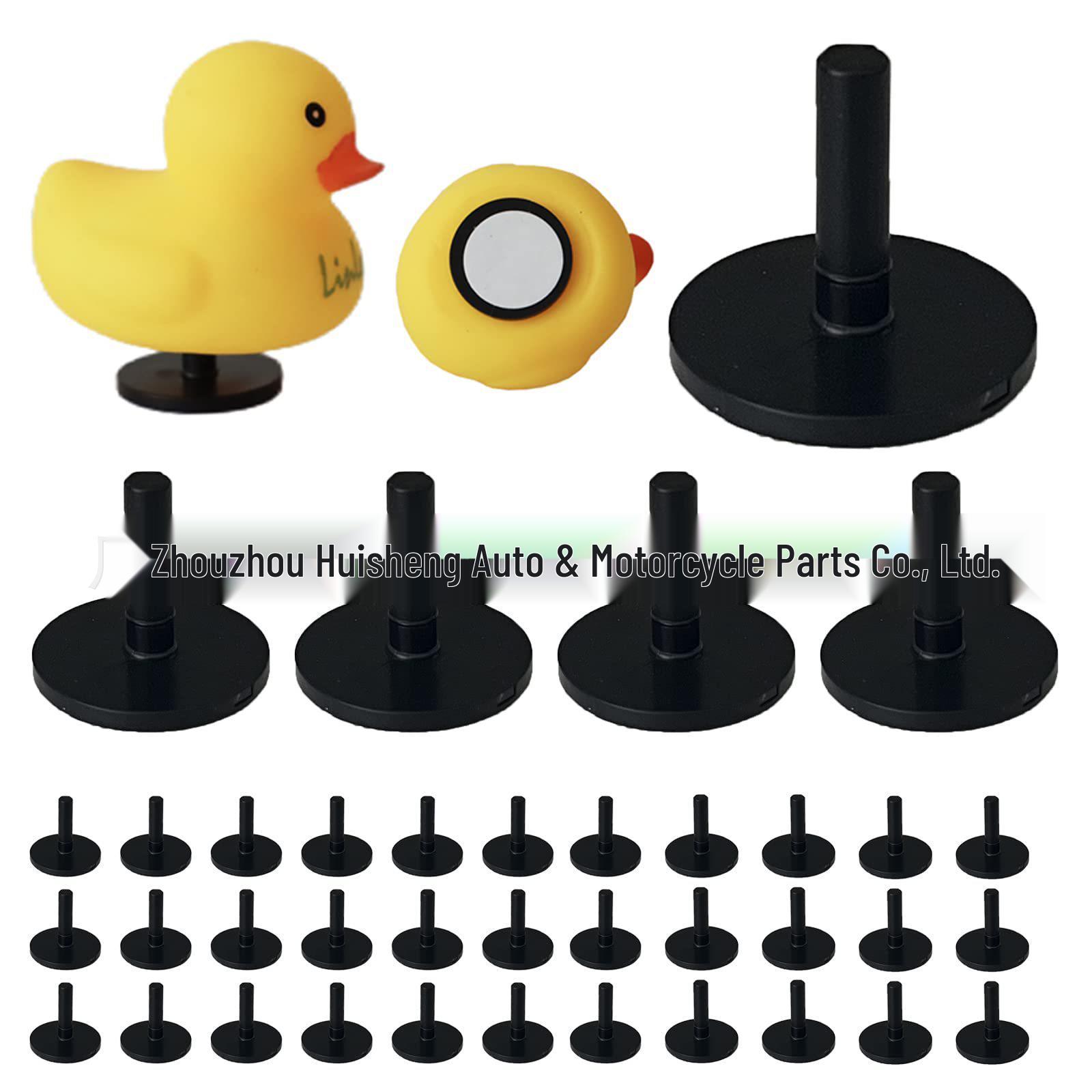 

Универсальное крепление для сиденья-утки для автомобилей и мотоциклов - Креативный держатель для резиновой уточки с волшебной лентой (Исключает Желтого Утенка) 1PCS (Bracket + Magic Tape) чёрный