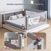 Children's Heightened Bed Rail Guard – Infant Safety Anti-Fall Barrier