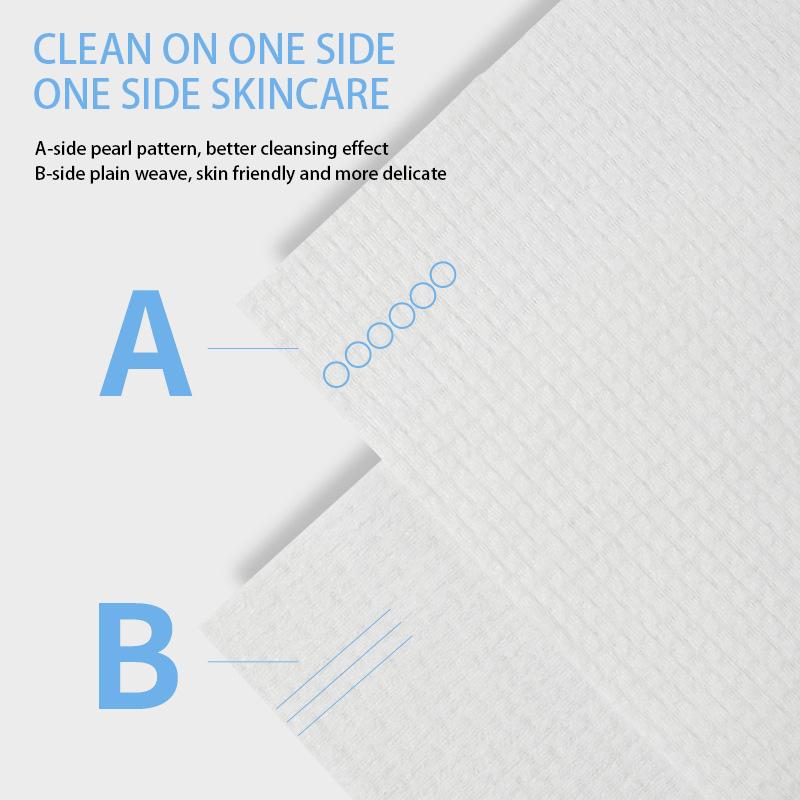 Disposable Face Towel Clean Skin Face Wipe Disposable Facial Wipe for Makeup Removal Ultra-Soft Gentle On Skin Facial Washcloth