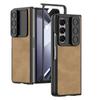 Lens Slide Sliding Window Folding Phone Case Suitable for Samsung Galaxy Z Fold 5 PC Hard Case Anti Drop Protective Cover