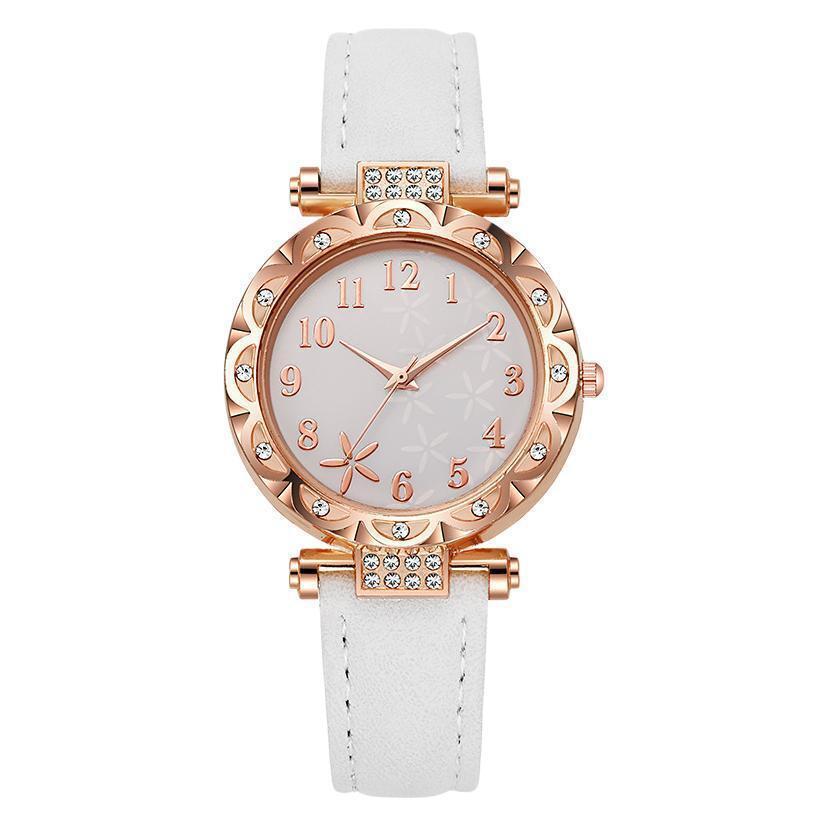 Womens Fashion Quartz Watch With Stainless Steel Band For Casual Daily Wear