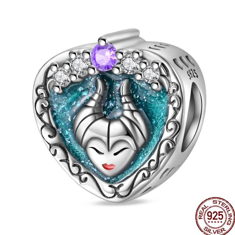 Copper Magician Circus Playing Cards Teddy Bear Charm Beads Suitable Fit Pan Original Bracelet Diy Jewelry