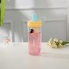 Water Bottle High Value Cute Plastic Cup Summer Girl Cartoon Flower Tea Cup Tea Separation Tea Cup Portable Sports Water Cup