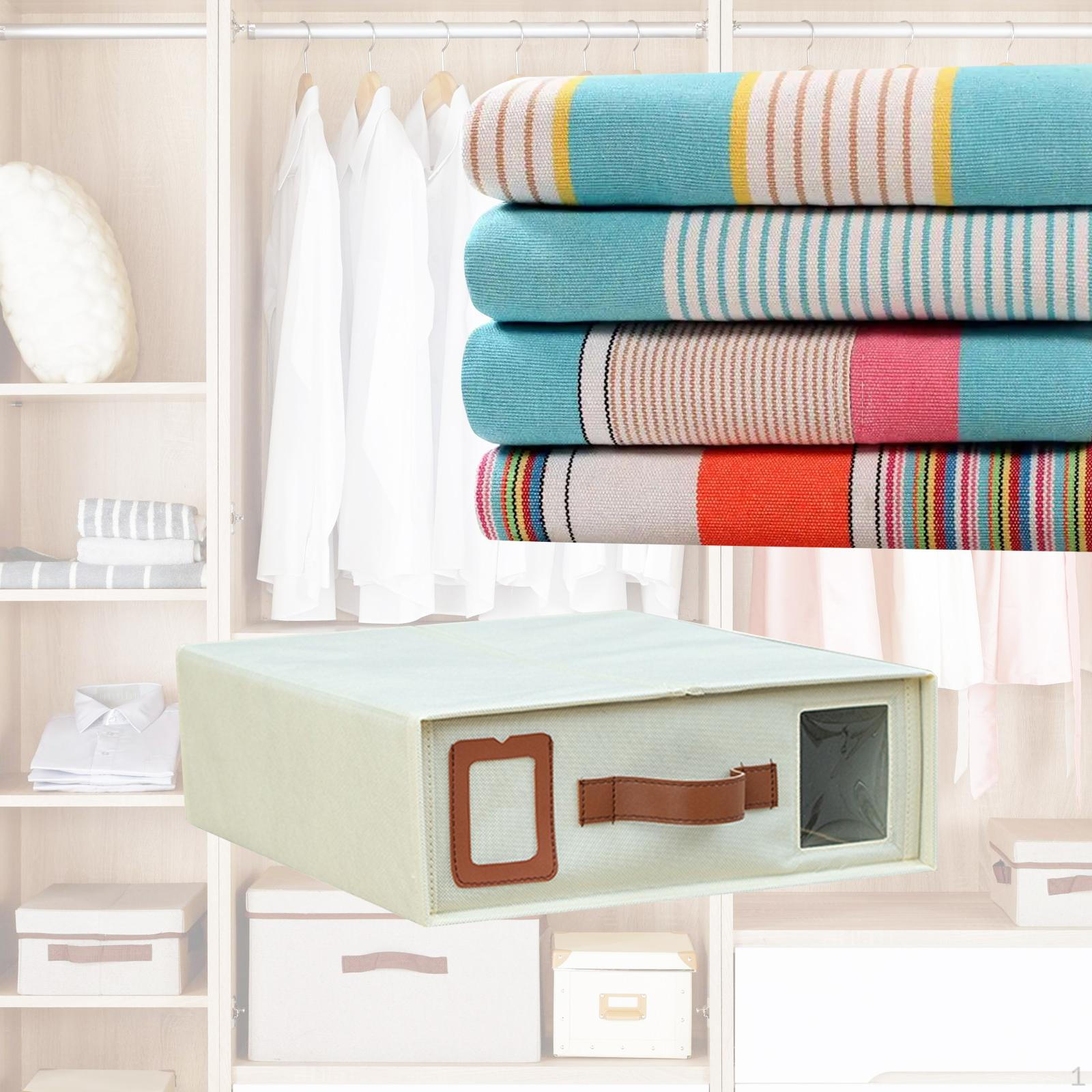 Органайзер-куб для простыней, Органайзер для хранения, Складной органайзер для постельного белья на молнии для