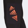 Knitted Sweatpants Men's Black Moderate Straight Fit Pants HL9375