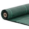 VidaXL Membrane anti-mauvaises herbes vert 2x200 m PP, tissu anti-mauvaises herbes, membrane de contrôle des mauvaises 4005268
