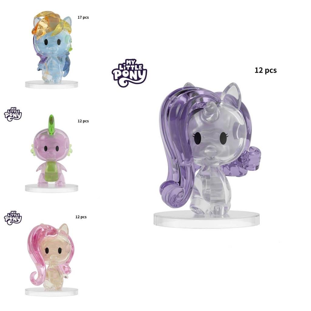 Cărămizi de construcție din cristal pentru adolescenți Model de construcție din cristal Little Pony Jucării