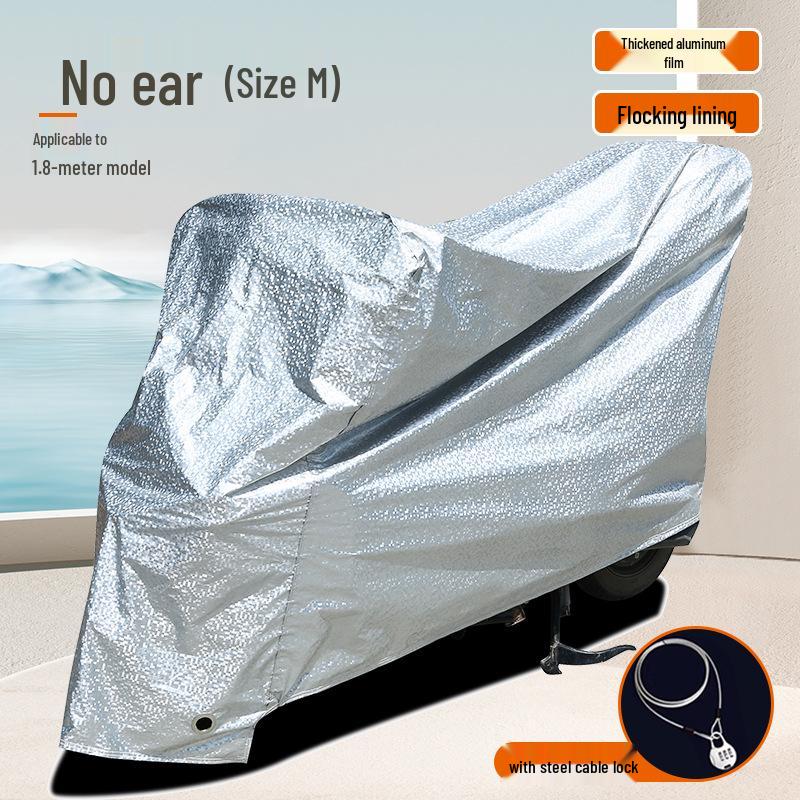 Housse de Protection Universelle Imperméable et Anti-poussière pour Trottinette Électrique et Moto - Épaisse pour la Protection Solaire et les Intempéries