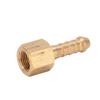 1 8in NPT Restrictor Thread Fitting Brass Hose Connector Good Sealing for Turbo Oil Feed