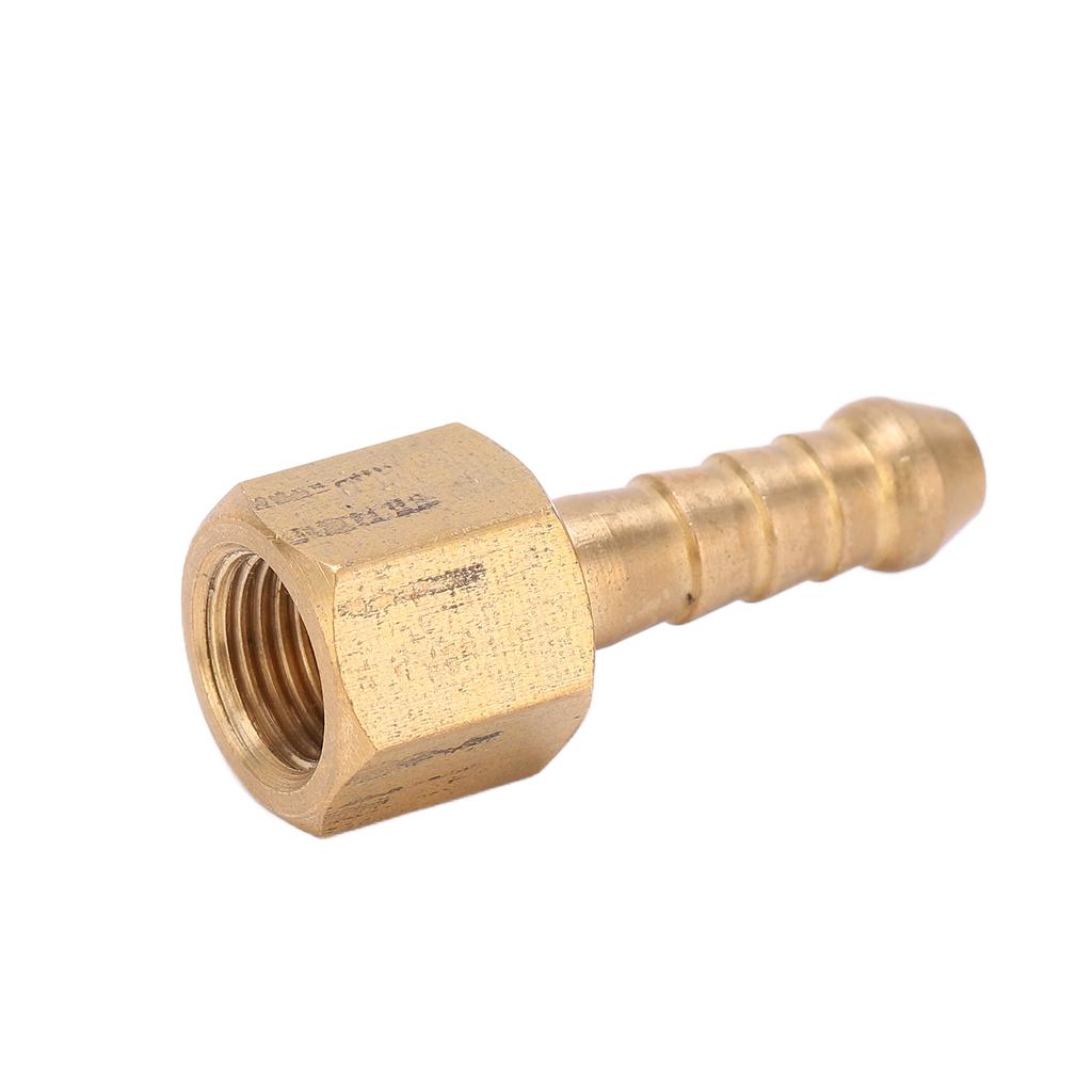 1 8in NPT Restrictor Thread Fitting Brass Hose Connector Good Sealing for Turbo Oil Feed