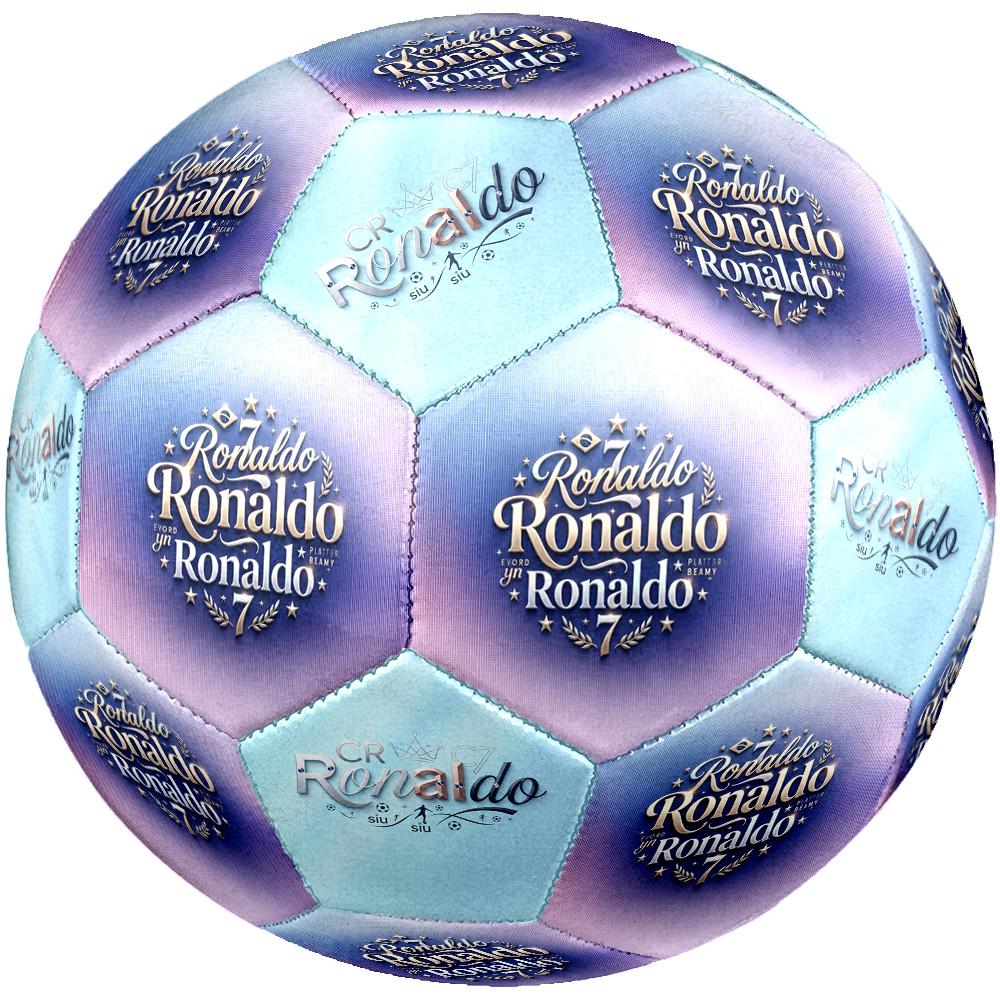 Ronaldo's Golden Legacy Size 5 Soccer Football Machine-Stitched Indoor/Outdoor Universal Football Sports Enthusiast Gifts