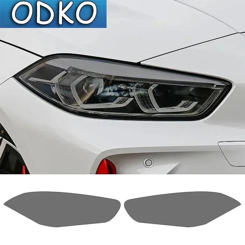Autocollant TPU Noir Fumée Film Protecteur Phare de Voiture Pour BMW F40 F22 F44 F30 F31 G20 F34 F32 F36 F10 G30 F06 F07 F12 F01 G11