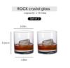 Rocks Whiskey Glasses Set With Simple Lines Dishwasher Safe Cocktail Drinking Glasses Ideal Rocks Glassware for Special Moments