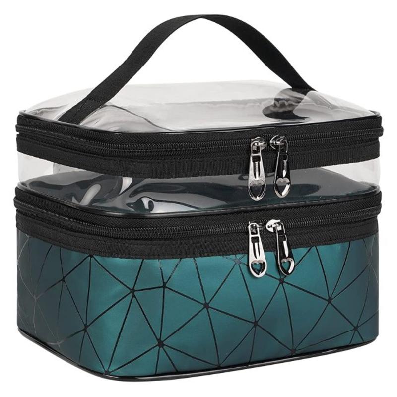 Multifunctional Makeup Bags Makeup Women Double Layer Cosmetics Makeup Organizer Waterproof Women s Cosmetics Gilrl | Cosmetics and Cases