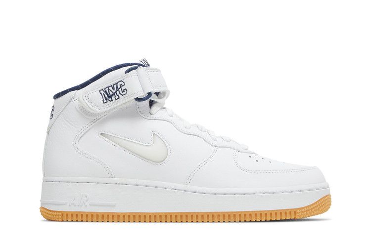 Nike Air Force 1 Mid QS Jewel NYC White Midnight Navy
