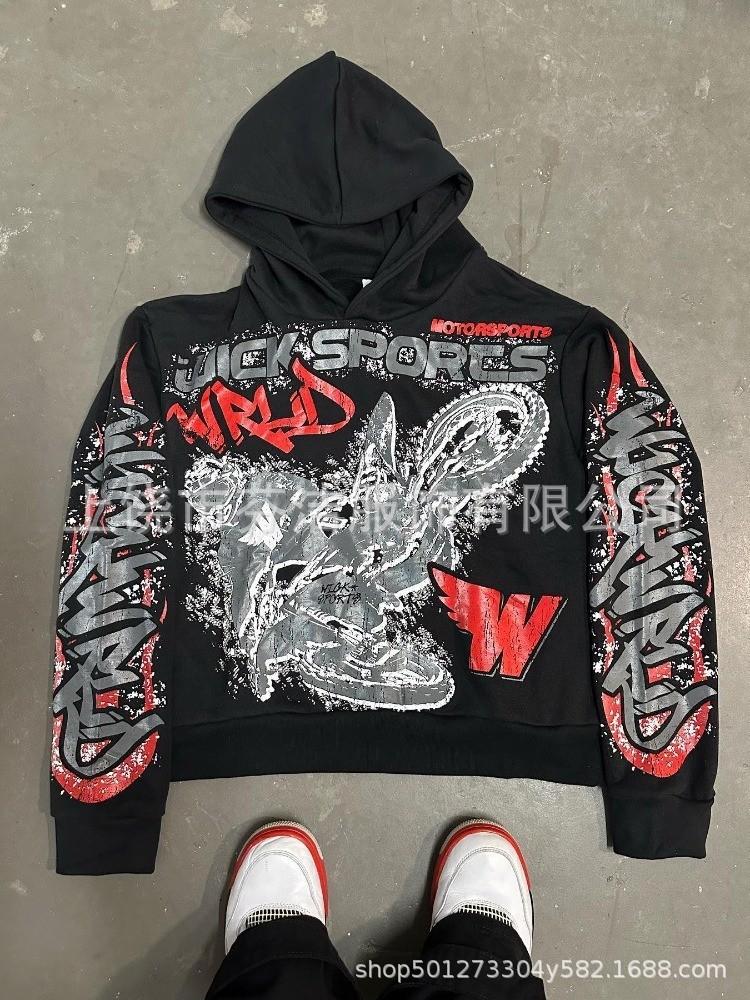 2025 New High-Edition Lüjia 3D Digital Print Unisex Hooded Sweatshirt for Autumn and Winter Casual