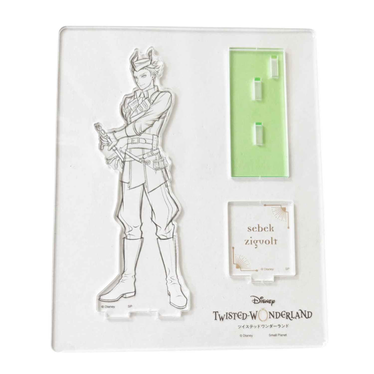 

Small Planet Disney Twisted Wonderland Smile Acrylic Stand Sebek Sketch-Style