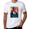 Ted Scrubs TShirt Vintage Style Printed Top