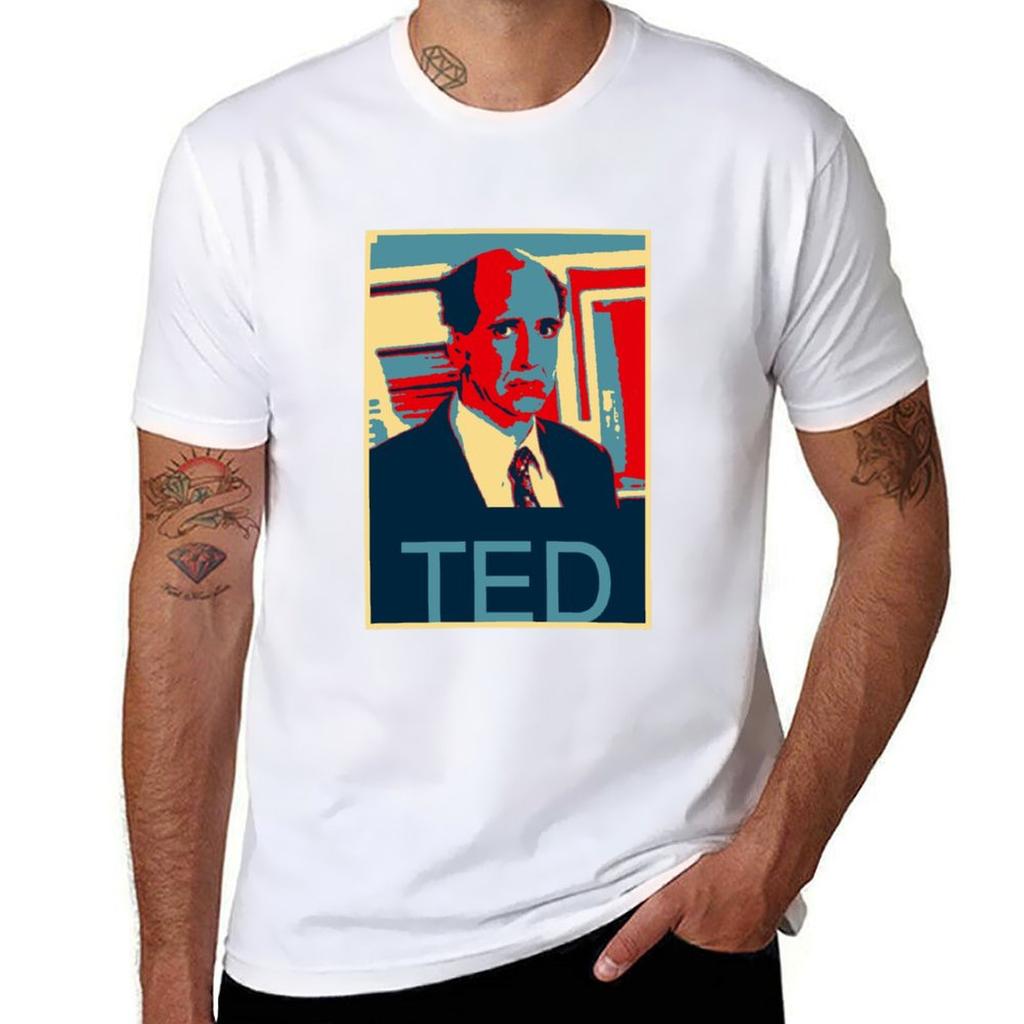 Ted Scrubs TShirt Vintage Style Printed Top