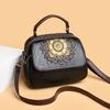 2026 New Vintage Carved Ladies Hand Bags Designer Luxury Bag High Quality Handmade Luxury Handbag For Women Leather Shoulder Bag