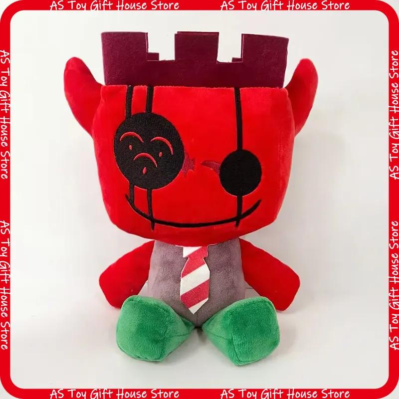 25Cm Roblox Forsaken JX1DX1 Red Devil Soft Stuffed Plush Doll Game Peripheral Birthday Gift For Game Fans Home Decor