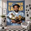 Wall TapestryKendrick Lamar Art Hanging Cloth Decorative Background Cover for Room Decoration