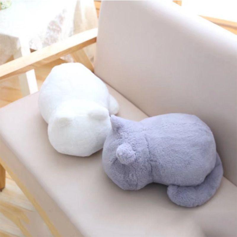 Luxurious Kawaii Cartoon Cat Plush Cushion Pillow Soft And Adorable Animal Toy Gift