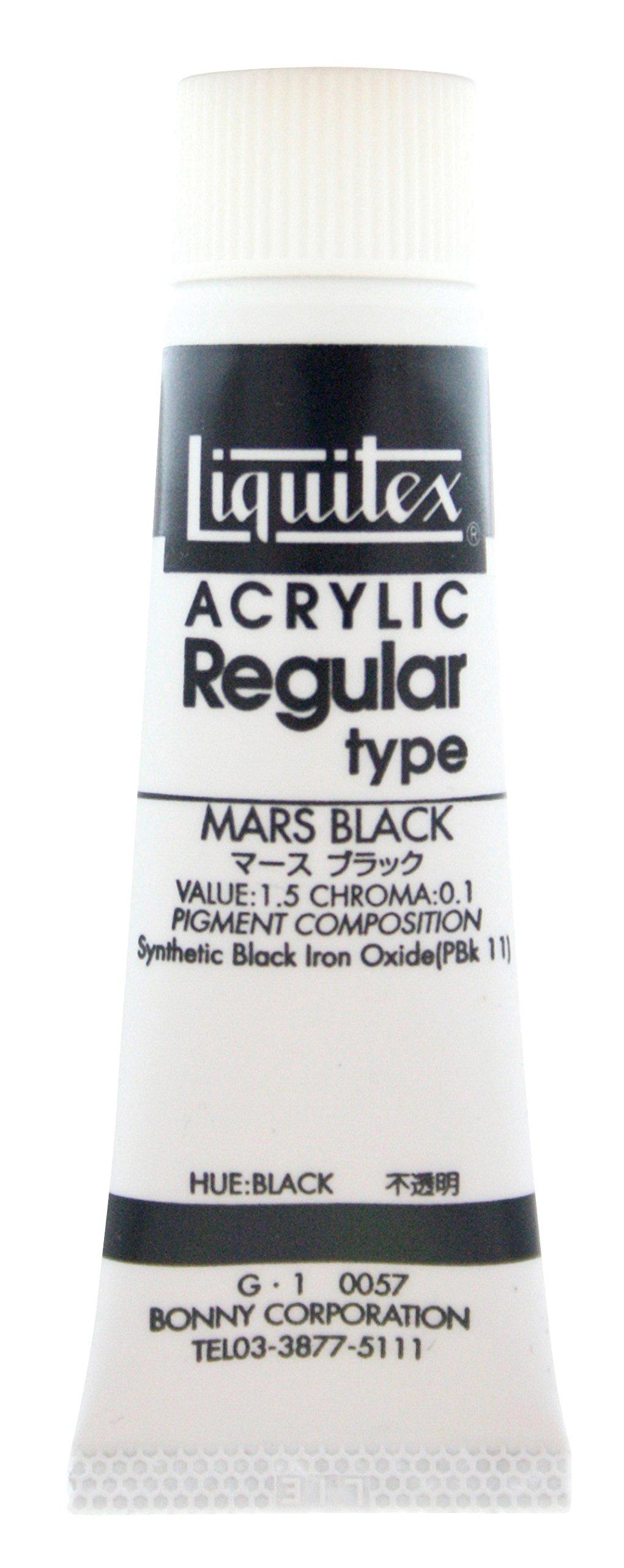 

Акриловая краска Liquitex Liquitex Color Обычный тип Марс Черный 57 20 мл (нет. 6) чёрный