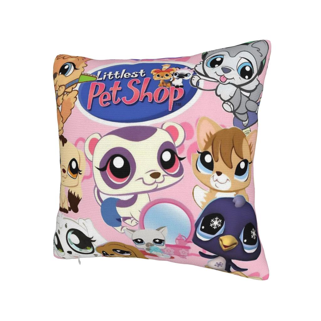 Littlest Pet Shop Pillowcase Merch Printing Cushion Cover Gift Pillow Case Cover Seat Multi-Size