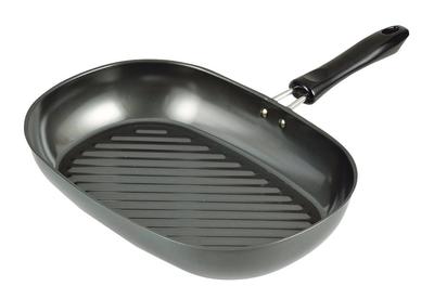 Pearl Metal Platico Iron Oval Pan Wave 31 X 21cm Grill Pan IH Compatible Made In Japan Tsubame Sanjo Black HB-3307