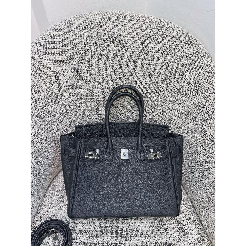 Togo eerste laag rundleer platina tas lychee patroon zilveren gesp handtas high-end slot lederen schouder crossbody dames tas
