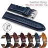 18mm 20mm 22mm 24mm 26mm Vintage Genuine Leather Straps Stitching Cowhide Watch Band Quick Release Bracelet Sport Wristband
