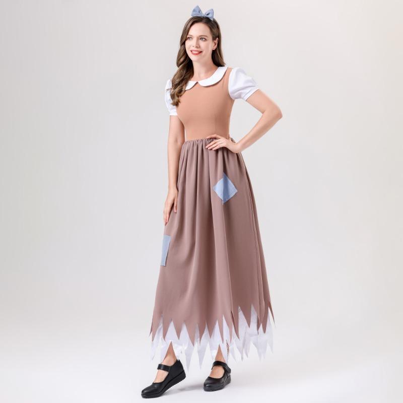 Fashion summer sleeveless Cinderella Snow White rag princess dress women