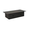 Recessed Socket 3X2P+Z Flat Edge Black - On-Ae-1371/B