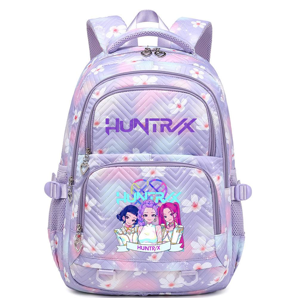 K-Pop Anime Cartoon Printed School Bag High School Large Capacity Student Leisure Trend
