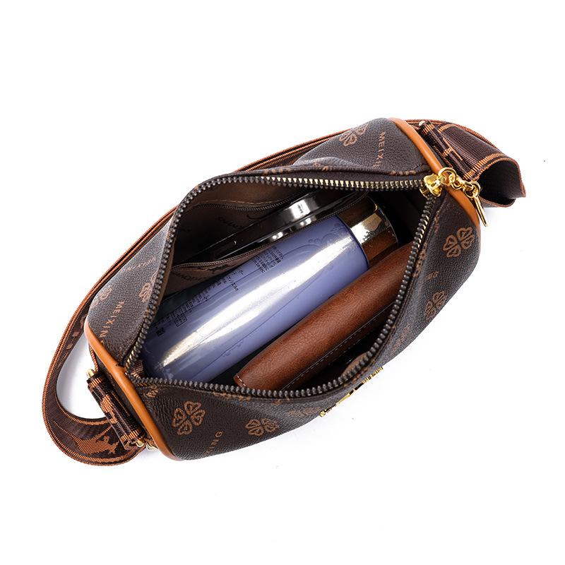 1PC Borsa a Spalla alla Moda Trendy da Donna Borsa a Spalla Grande Capacità Borsa Retrò da Donna Borsa Messenger da Pendolare Donna