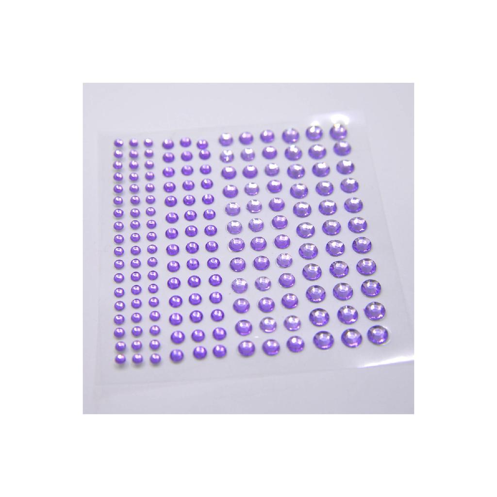 Pearl White Shimmer Adhesive Body And Face Stone Face Makeup Stone, Sticker 2,3,4,5,6mm 165 Pcs