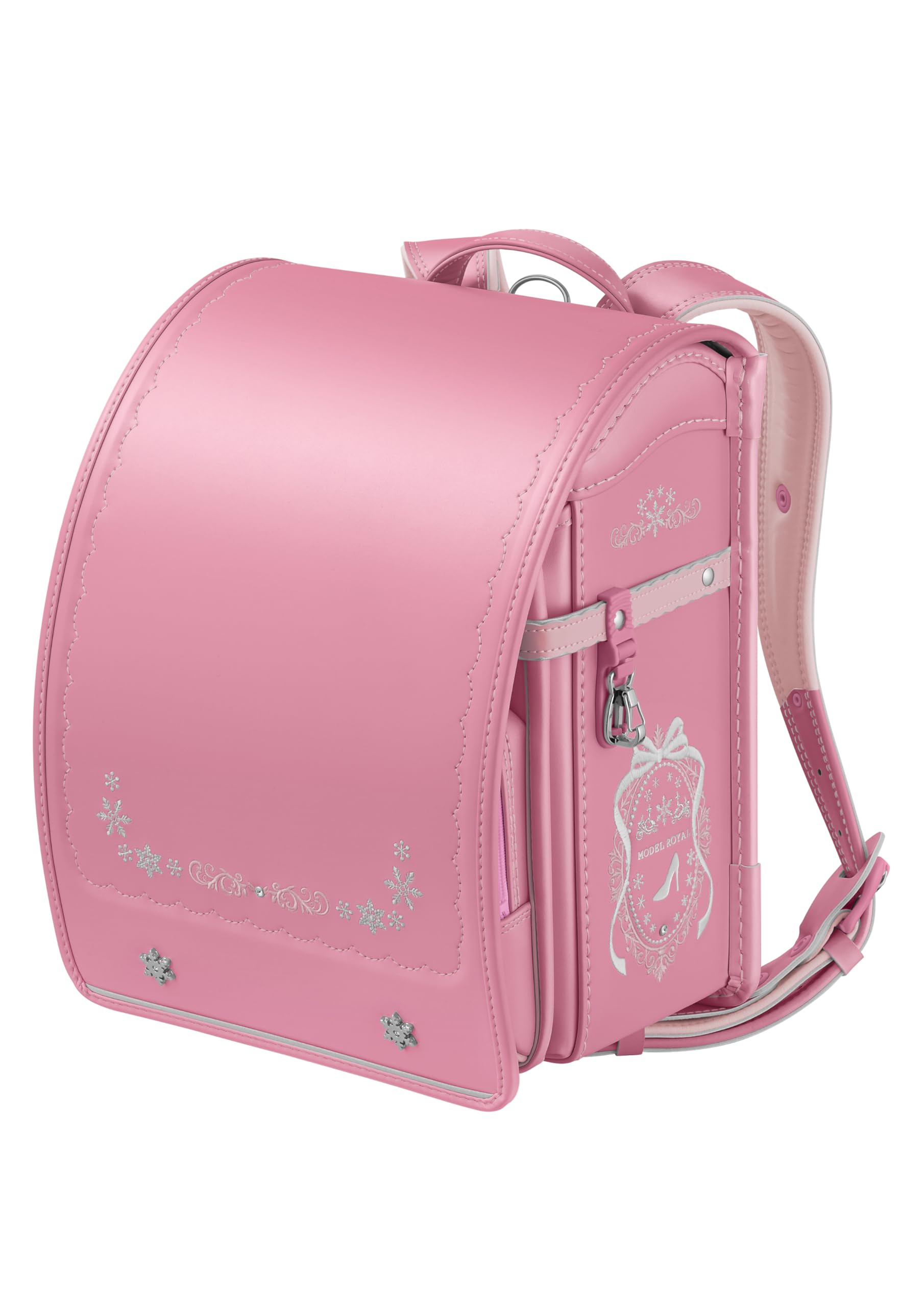 

Шкільний рюкзак Hane Model Royal Crystal для дівчаток 2025 р. Модель Sherbet Pink x Baby Pink A4 Flat File [Seiban] Angel s