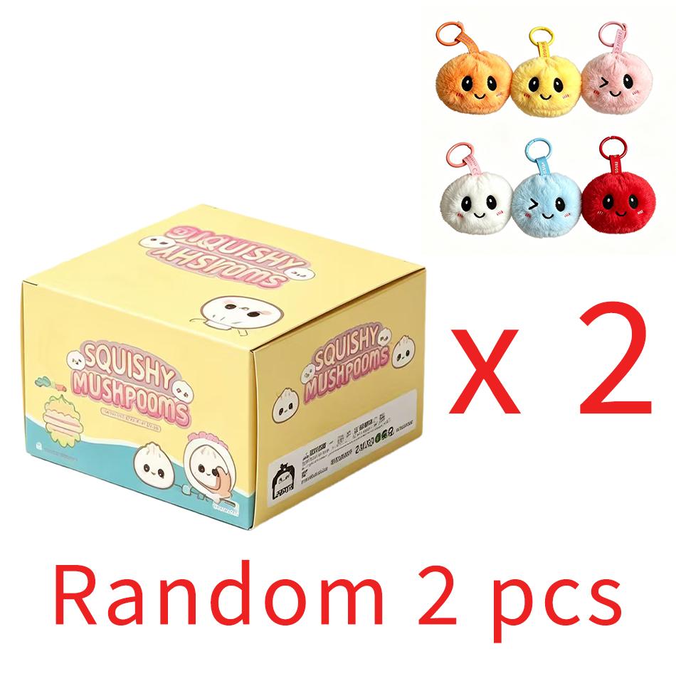 Süßes Dampfbrötchen Stressabbau Plüschtier Knet-Fidget Schlüsselanhänger Blind Box Dekorative Geschenk Neuankunft