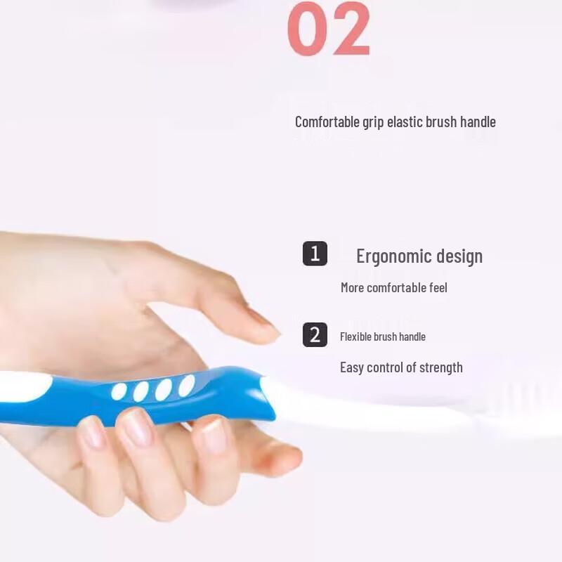 Shuke Elastic Gum Care Toothbrush 6-Pack