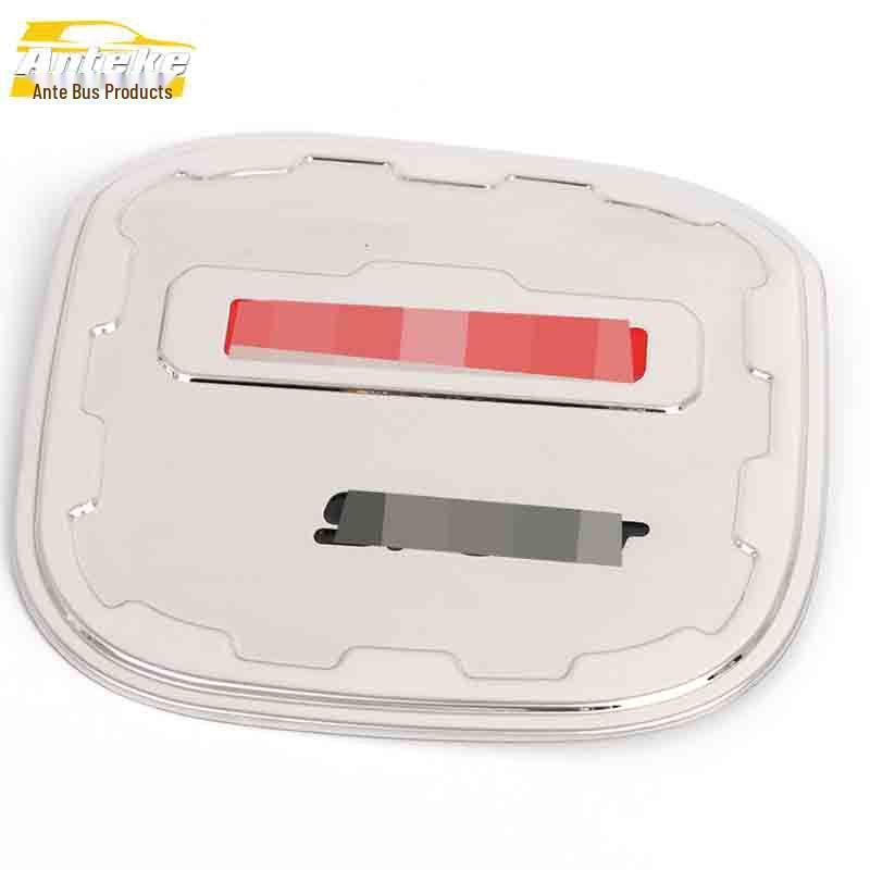 Malibu Stainless Steel Fuel Tank Cover & Anti-Scratch Decorative Sticker.