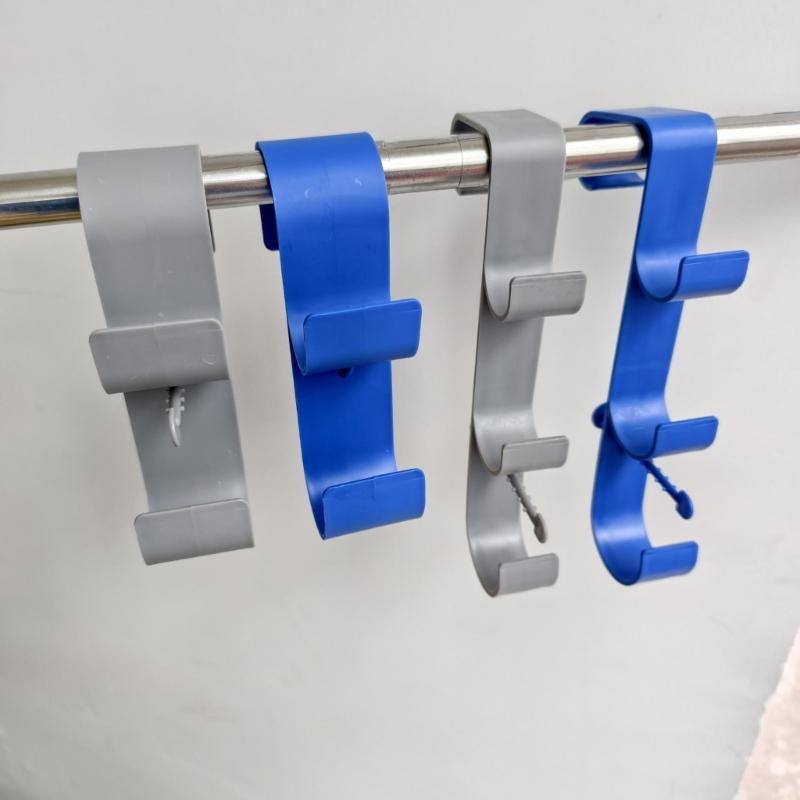 Multifuntional Swimming Pool Tool Holder Adjustable Angles ABS Texture Easy Installation Suitable for Outdoor Pool
